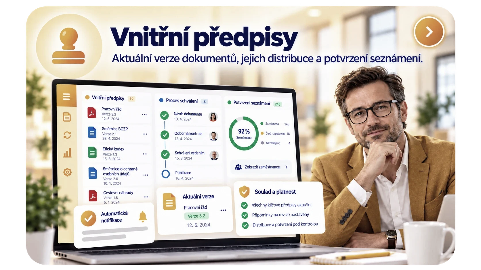 Vnitřní předpisy a dokumenty